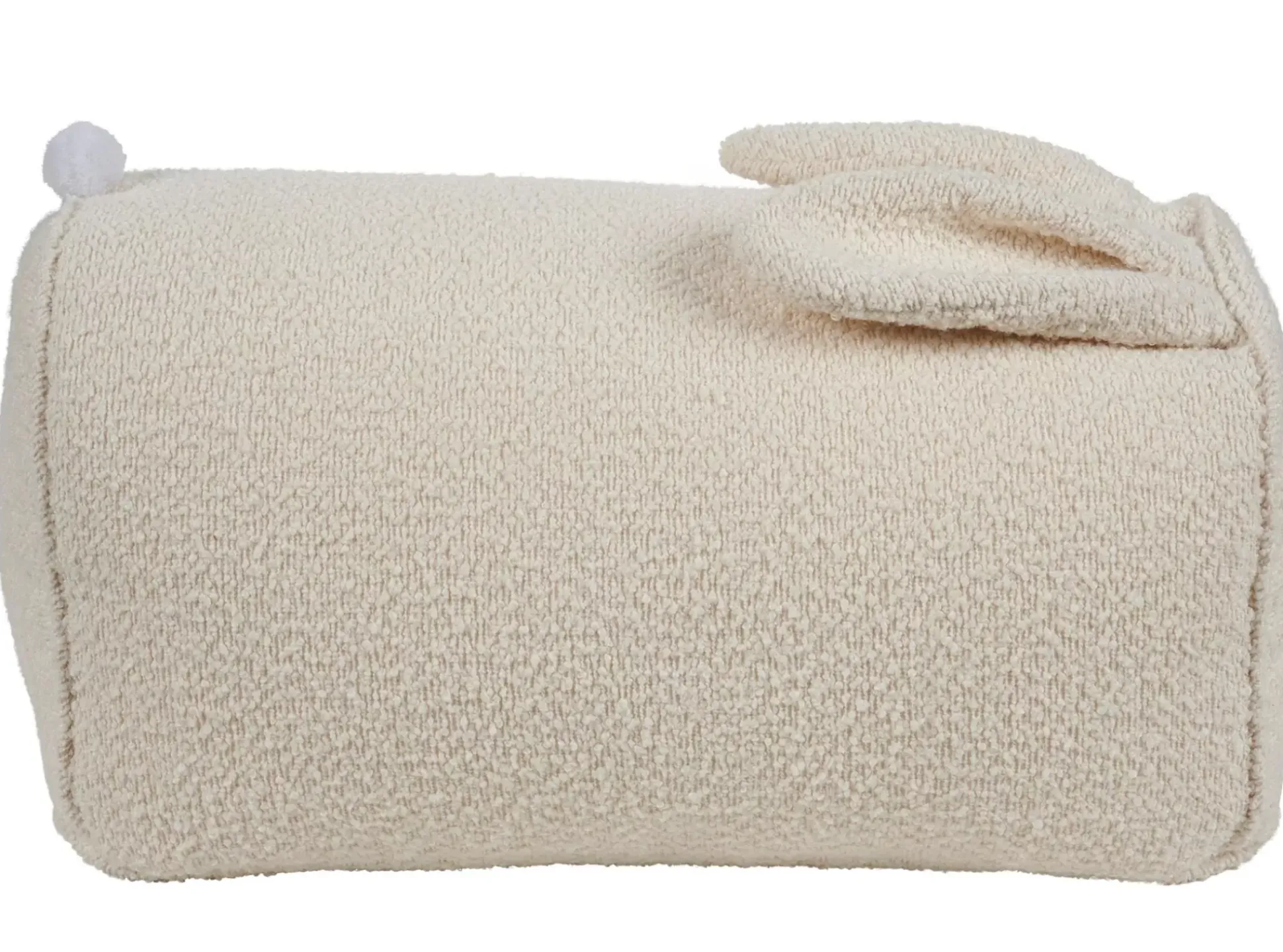 Pufs<CASA Teddy Bunny Puf Blanco Apagado