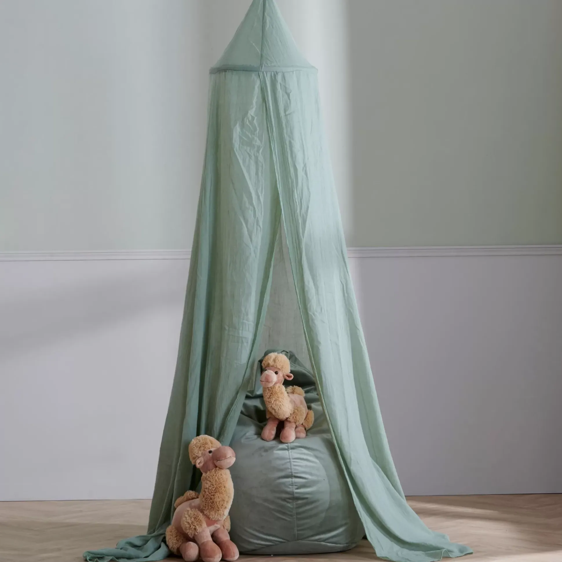 Decoracion Colgante<CASA Tendra Mosquitera Verde