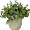 Plantas Artificiales<CASA Terra Planta En Maceta Blanco, Verde