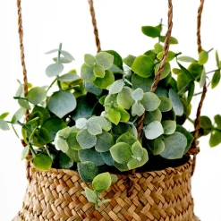 Plantas Artificiales<CASA Terra Planta En Maceta Blanco, Verde