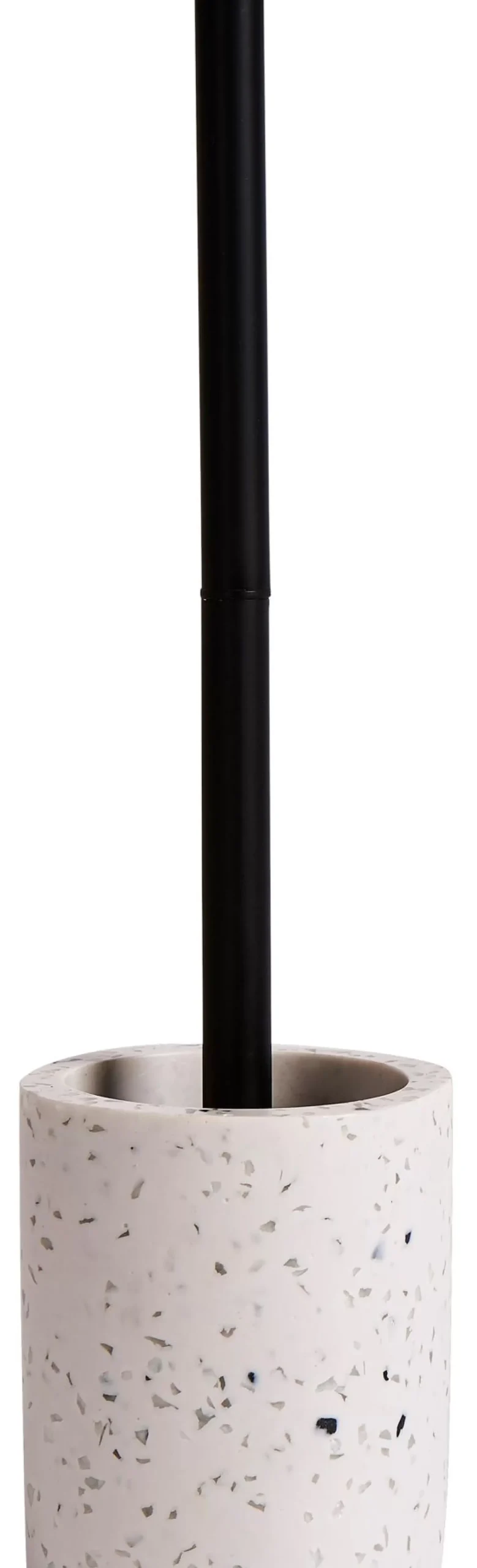 Accesorios Water<CASA Terrazzo Cepillo Wc En Soporte Blanco