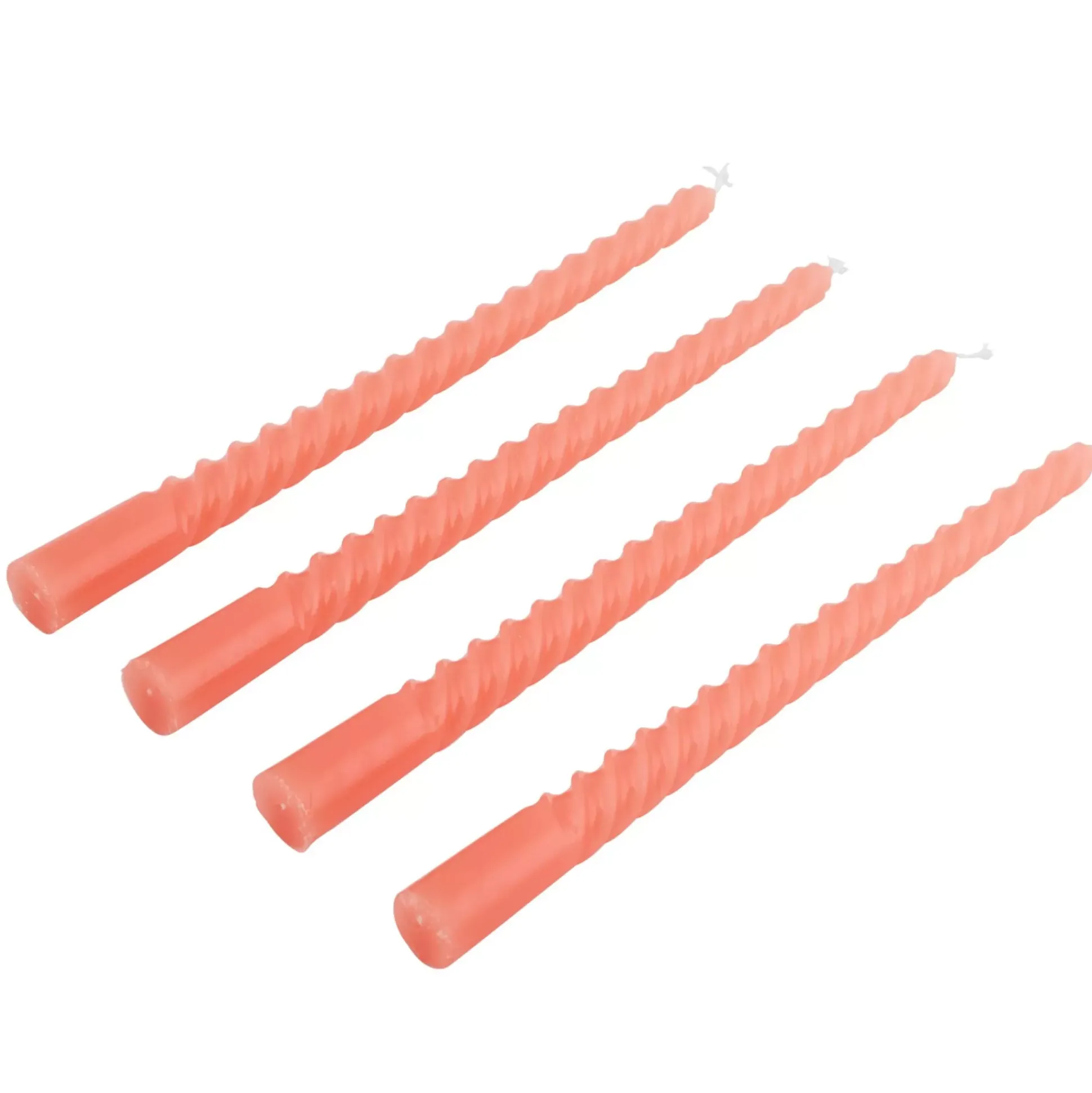 Velas<CASA Twist Vela Candelabro Naranja