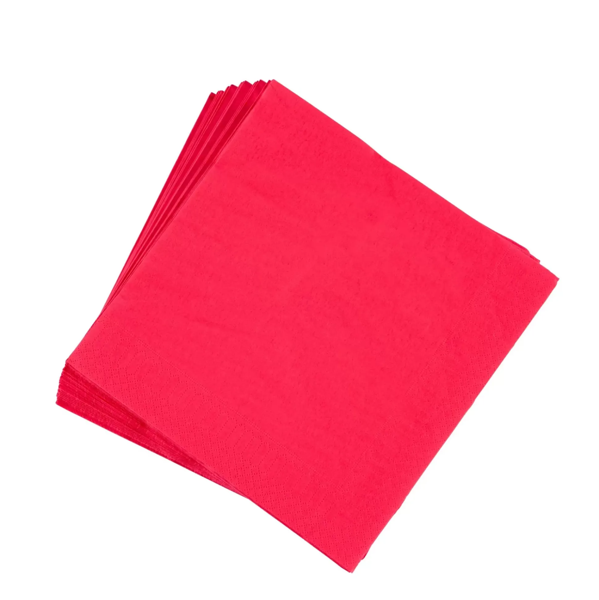 Servilletas<CASA Uni Juego 20 Servilletas Rojo