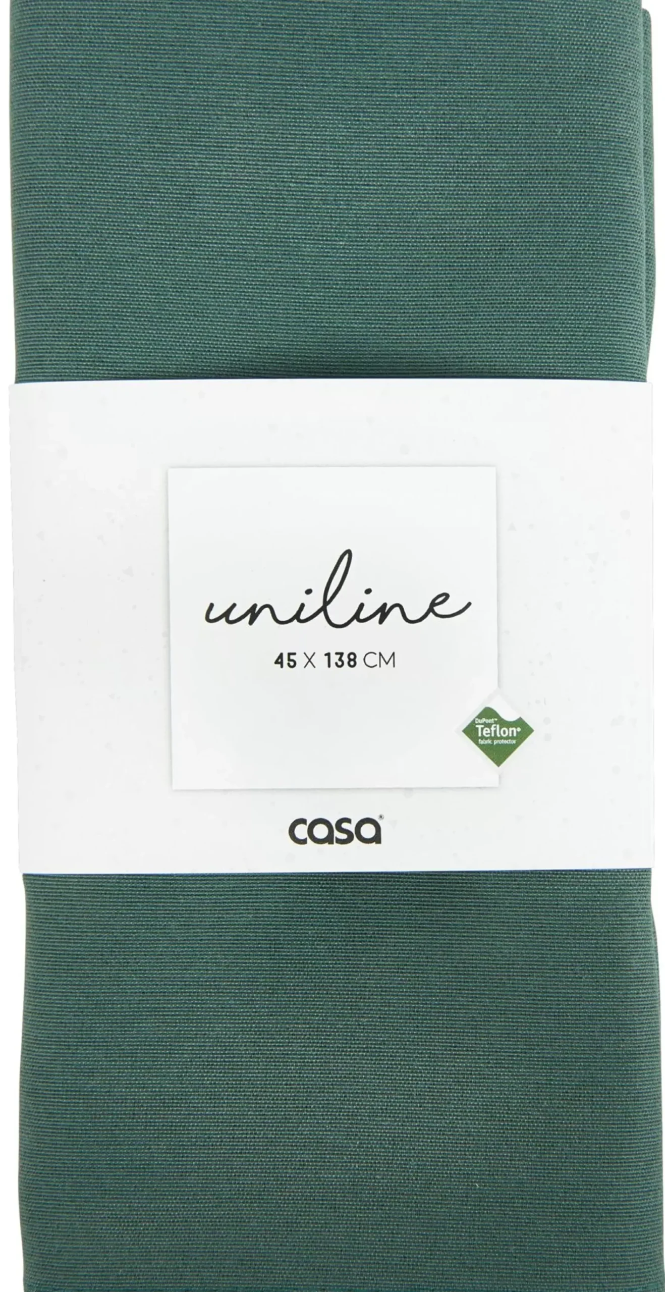 Caminos De Mesa<CASA Uniline Camino De Mesa Verde Oscuro