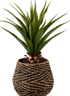 Plantas Artificiales<CASA Vera Planta Aloe Vera Verde