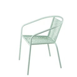 Sillas De Jardín<CASA Verona Silla Apilable Aguamarina