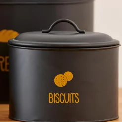 Taperes<CASA Vira Fiambrera Para Galletas Negro