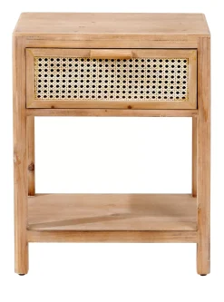 Cajoneras<CASA Webster Mesilla De Noche Natural