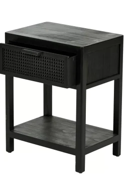 Cajoneras<CASA Webster Mesilla De Noche Negro