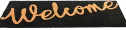 Felpudos<CASA Welcome Felpudo Negro