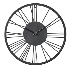 Campanas<CASA Wheel Reloj De Pared Negro