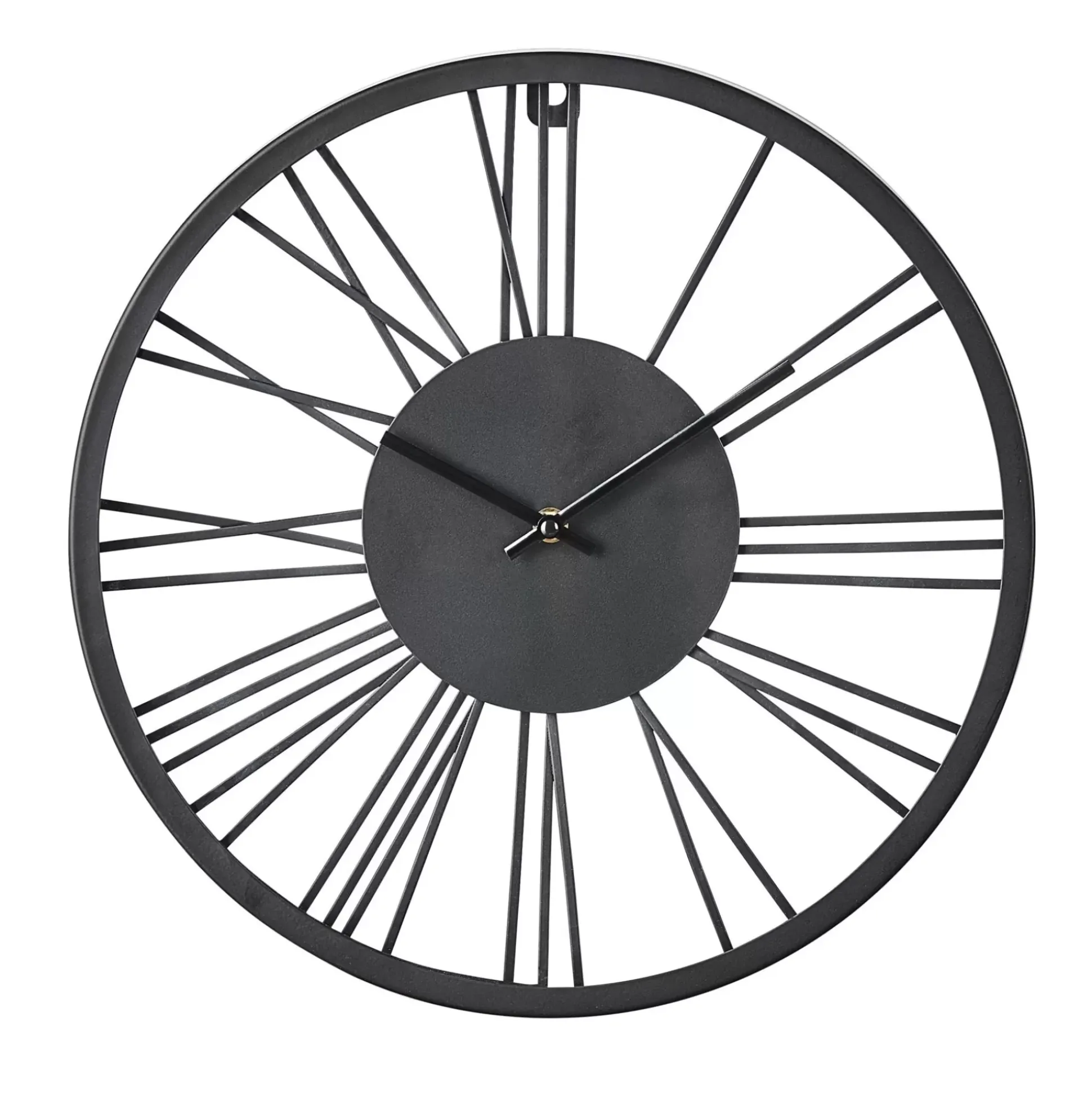 Campanas<CASA Wheel Reloj De Pared Negro