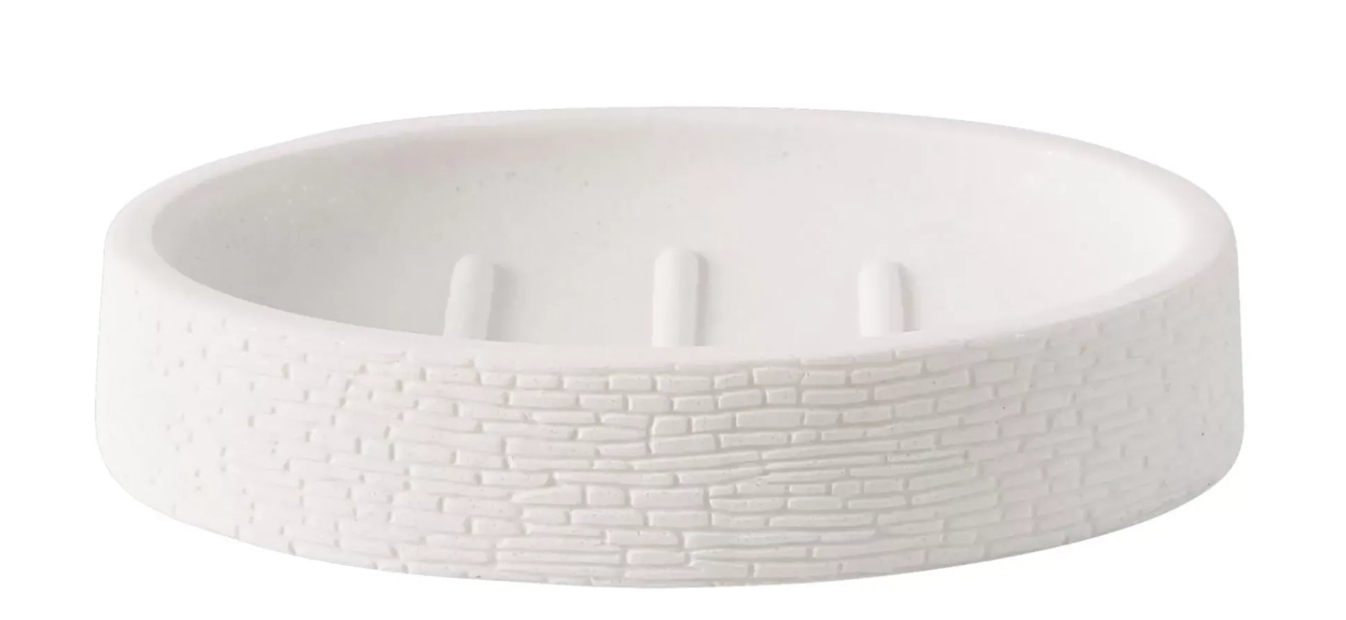 Accesorios De Tocador<CASA White Elegance Jabonera Blanco