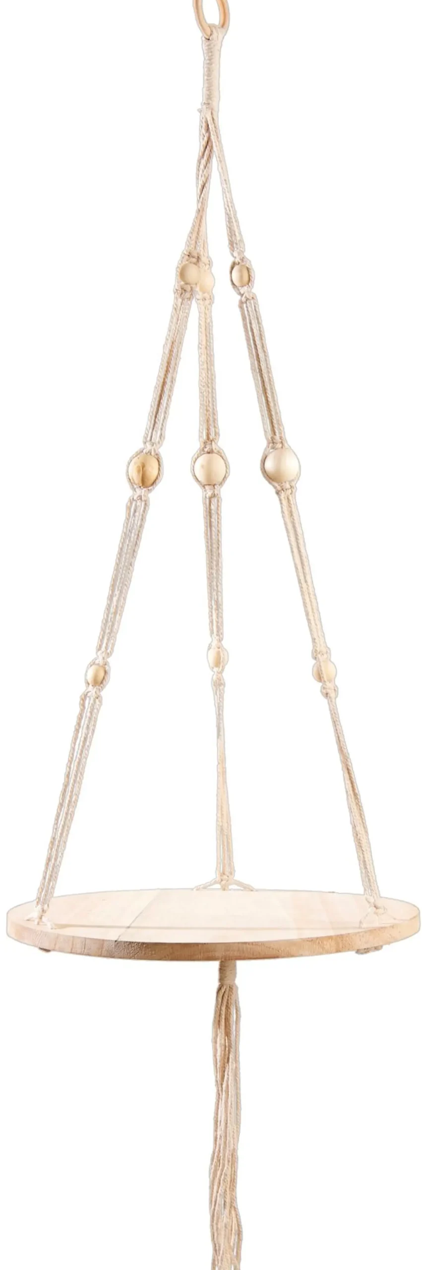 Colgadores Para Plantas<CASA Woody Mesa Para Plantas Pendiente Natural