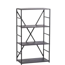 Estanterías<CASA Xavier Estanteria De Pared Negro