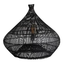 Lamparas De Mesa<CASA Zalou Lampara De Mesa Negro