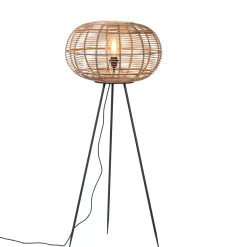 Lamparas De Pie<CASA Zanzi Lampara De Pie E27 Natural